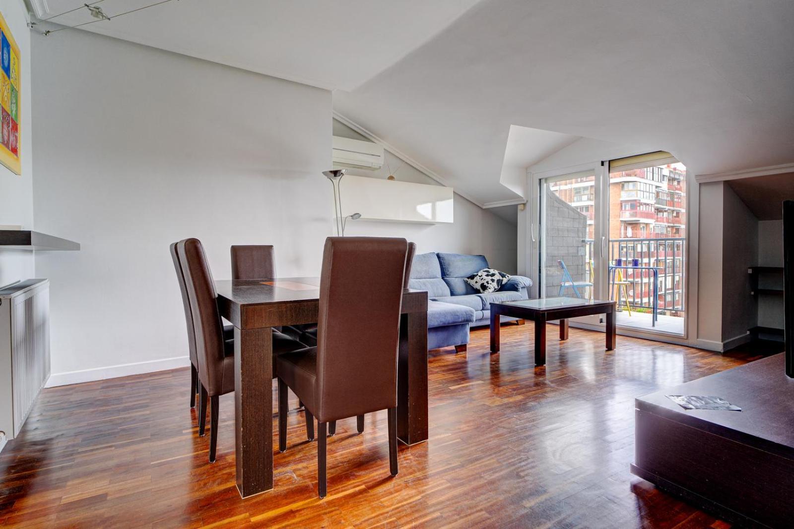 Luminoso Atico Con Terraza, Irun, Parking, 4Pax Lägenhet Exteriör bild